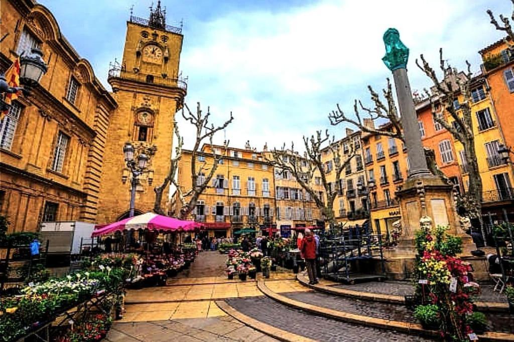 Tres Bel Appartement Centre Ville Historique Aix-en-Provence Esterno foto